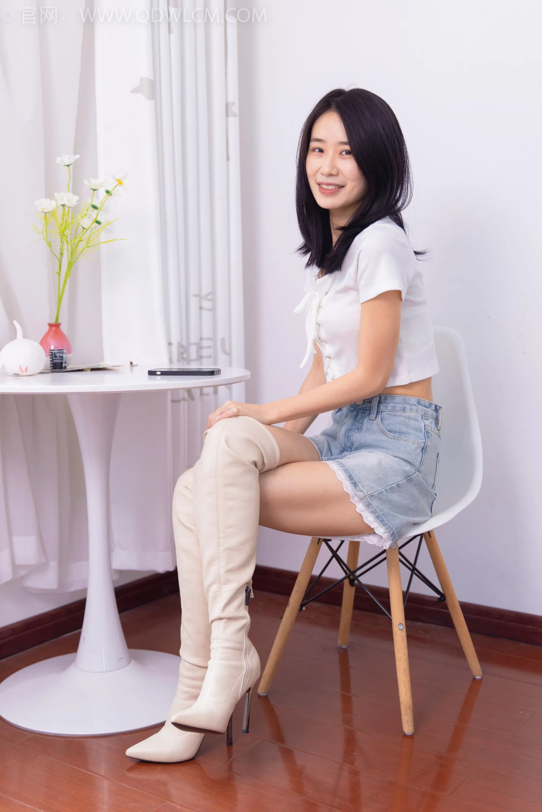 物恋传媒 NO.1552 菜菜-白色的花 [178P]插图7